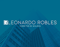 Logotipo - Leonardo Robles - corretor de seguros