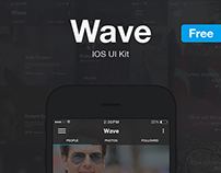 Wave - Free UI Kit