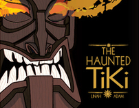 The Haunted Tiki (Book Cover Design)