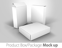 Multipurpose Product Box/Package Mock-up