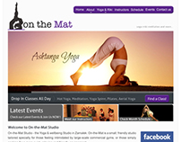 On-The-Mat Studio | Full Website Design & Development