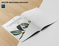 Photorealistic Brochure Mockups