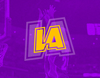 Los Angeles Lakers — New Branding Concept