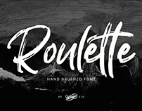 Roulette – Hand Brushed Font