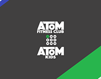 "ATOM Fitness Club Concept Rebranding"