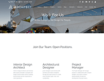 Careers Page - Architect WordPress Theme