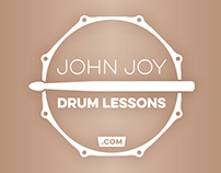 John Joy Drum Lessons: branding