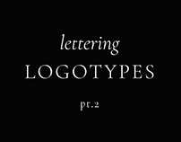 lettering logotypes pt. 2