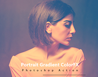 Portrait Gradient ColorFX Action