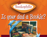 Bookophilia Father's Day Ad