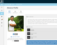 Advance Profile Page