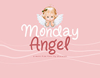 Monday Angel Display Font