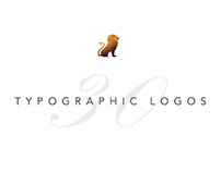 30 typographic logos