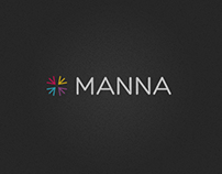 MANNA (logo and web design project)