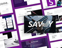 Savvy Technology Presentation Template