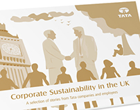 Tata's Corporate Sustainability in the UK brochure