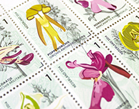 PostNL - Stamp sheet Orchids of the Gerendal