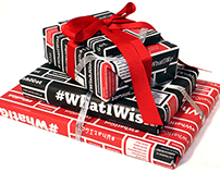 #WhatIWishIGot #WhatIGot Wrapping Paper