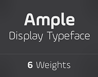 Ample Typeface - A Display Type Family