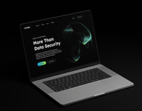 Cybersecurity Company Landing Page