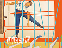 Posters for the 60th anniversary of Luzhniki