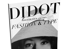 DIDOT | Type Specimen Magazine