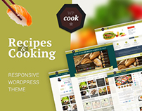 wpcook - Responsive Recipes & Cooking WordPress Theme