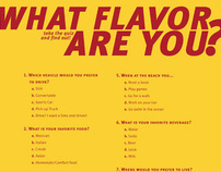 What Flavor Are You?