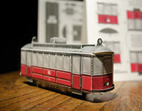 Tramwaj typu Brown Boveri, Bielsko-Biała, model 3D