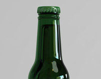 3D Bottle of Beer
