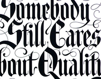 Lettering synopsis 1980—1995