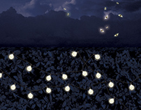 Night Lights - Gig Poster