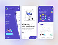 Project Management App Concept_Mobile UI