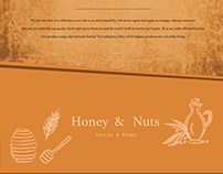Honey & Nuts . Herbs & Spices