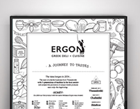 ΕRGON timeline poster