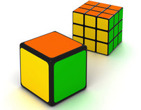 The facilitated version of Rubik's Cube.