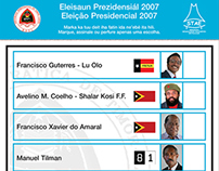 Timor-Leste Presidential & Parliamentary Ballots