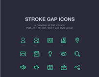 Stroke Gap Icons