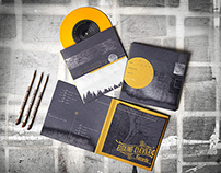 The Microdance/Adoring Heirs  Vinyl & skateboard deck