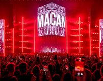 Macan concert VFX