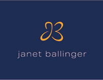 Logo and branding for Janet Ballinger