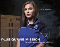 "Plus qu'une Mission" Ad campaign - Geneva State Police