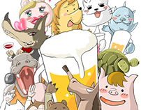 "Let's Party" -LINE STICKERS