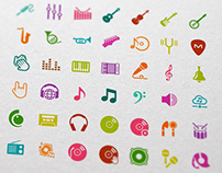 Music icons