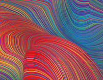 Rainbow Abstract 001
