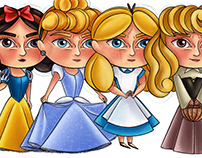 Mini Disney Princesses
