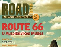 "Roadtrippin" Travel Magazine Design