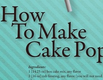 Cake Pop Poster