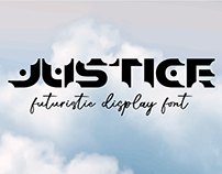 FREE FONT - Justice - Sci-Fi Display Font