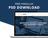 FREE Parallax PSD Download